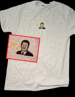 Xi Jinping Embroidered T-shirt - 3SJ Shop