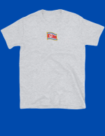 North Korean Flag T-shirt - 3SJ Shop