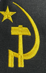 Sickle Hammer & Star Embroidered T-shirt - 3SJ Shop