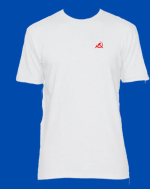 Sendero Luminoso sickle and hammer embroidered tee - 3SJ Shop