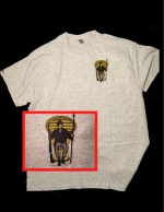 Huey Newton Embroidered T-shirt - 3SJ Shop