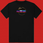 Donbas is Russia Embroidered T-shirt - 3SJ Shop