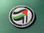Anti-Zionist patch, Anti-Zionist Action patch, Military patches, Tactical patches, Collector’s patches, Reenactor patches, Embroidered military patch, Historical military insignia, Velcro patch, Iron-on patch, Sewing patch, Anti-Zionist memorabilia, Military history collectibles, Anti-Zionist emblem, Tactical gear patches, Anti-Zionist Action insignia, Anti-Zionist symbol, Political patches, Historical patches, Activist patches, Symbolic patches, Militaria patches