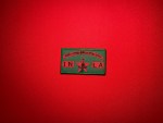 INLA, Irish National Liberation Army, Irish republican, socialist paramilitary, Ireland, Northern Ireland, Troubles, Irish history, political patch, embroidered patch, revolutionary patch, red star, rifle emblem, militant group, Irish republicanism, Irish socialism, Belfast, Derry, Armagh, Provisional IRA, historical patch, replica patch, leftist militia, anti-imperialist, Irish conflict, Irish militant, republican flag, socialist republic, Marxist-Leninist, political memorabilia, liberation movement, paramilitary insignia, Velcro patch, iron-on patch, sew-on patch, Irish resistance, patch collection, militant symbolism, Irish unity, armed struggle, radical history, Irish nationalist, collectors patch
