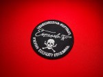 Espanola Brigade, 88th Reconnaissance and Sabotage Brigade, PMC Redut, Russian PMC patch, Russian military patch, GRU patch, Russian special forces, Russian spetsnaz patch, football ultras patch, soccer hooligan patch, football hooligan patch, Russian hooligan patch, soccer skull patch, football skull patch, skull soccer ball patch, Espanola skull patch, RPG patch, assault rifle patch, AK patch, Russian tricolor patch, war patch, combat patch, military insignia, tactical patch, embroidered military patch, collectible military patch, reproduction patch, Russian PMC insignia, PMC Redut insignia, Russian ultras, Russian fan fighters, Russian military collectors, Espanola insignia, 88th Brigade insignia, Espanola patch Russia, PMC patch Russia, футболка Эспаньола, нашивка Эспаньола, нашивка 88-я бригада, нашивка ПМЦ Редут, российская нашивка, военная нашивка, спецназ нашивка, PMC Redut parche, parche militar ruso, parche PMC ruso, parche grupo militar, parche calavera fútbol, parche calavera balón, parche rifle ruso, parche RPG ruso, parche táctica, parche bordado militar, insignia militar rusa, parche colección militar