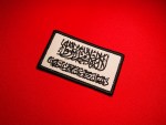 Islamic Emirate of Afghanistan patch, Afghanistan flag patch, Taliban flag patch, Shahada patch, Islamic patch, Afghanistan insignia, shoulder sleeve insignia, Afghan war patch, Islamic Emirate flag, jihad flag patch, Arabic script patch, black and white flag patch, Afghan military patch, historical flag patch, Afghanistan emblem patch إمارة أفغانستان الإسلامية, علم أفغانستان, رقعة طالبان, رقعة الشهادة, رقعة إسلامية, شارة أفغانستان, شارة الكتف, رقعة الحرب الأفغانية, علم الإمارة الإسلامية, رقعة العلم الأسود والأبيض, رقعة نص عربي, رقعة عسكرية أفغانية, علم تاريخي, رقعة الشعار الأفغاني د افغانستان اسلامي امارت, د افغانستان بیرغ, د طالبانو بیرغ, د شهادت کلمه, اسلامي پچ, د افغانستان نښه, د اوږې نښه, د افغان جګړې پچ, د امارت بیرغ, تور او سپین بیرغ, د عربي لیک نښه, د افغان پوځ نښه, تاریخي بیرغ, د افغانستان شعار نښه