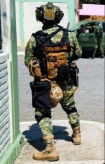 CONTRATERRORISMO Counter-Terrorism Vest Patch (9.5 x 2.5 inches) - Image 3