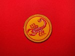 Hunter Group Scorpion Round Patch (2.5”) – Black or Red Variant - Image 3